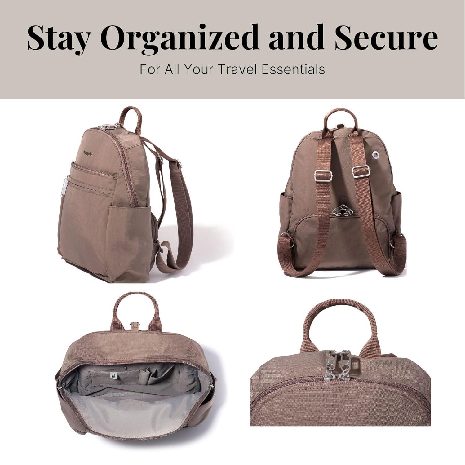 baggallini Securtex® Anti-Theft Vacation Backpack - Portobello