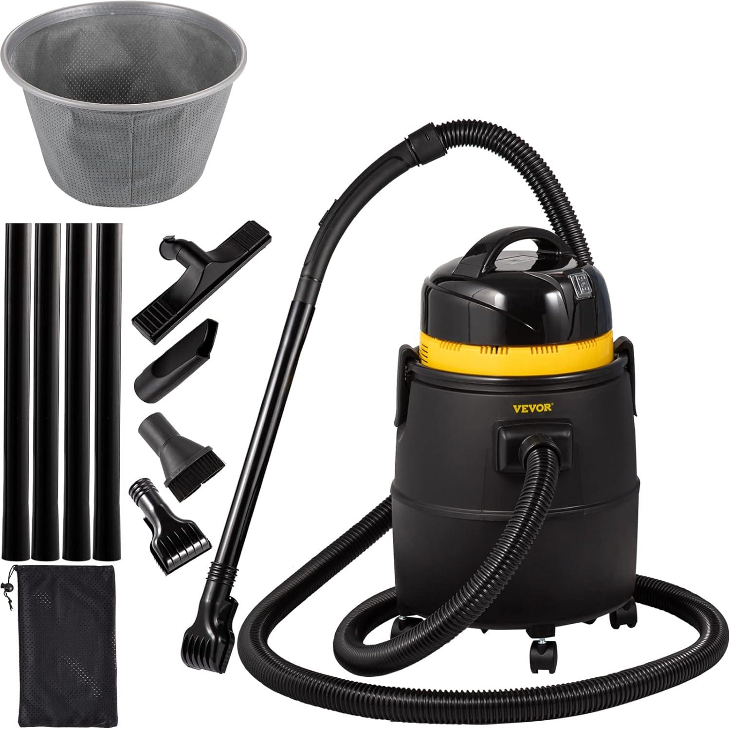 VEVORbrand Pond Vacuum Cleaner, 1400W Motor in Continuous Intermittent Cycle, 120V Motor w/15 ft Electric Wire for Ponds, Swimming pools, Homes, and Vehicles