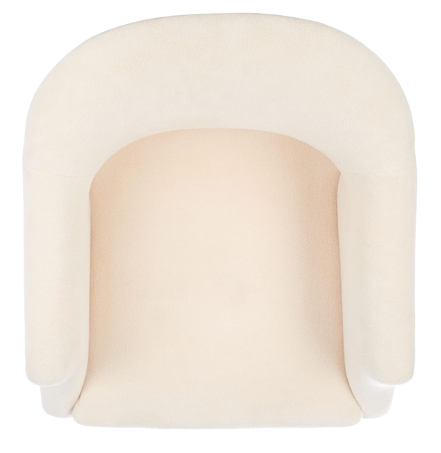 Quartz Swivel Accent Chair - SFV4736 - Ivory/Gold - Safavieh Couture
