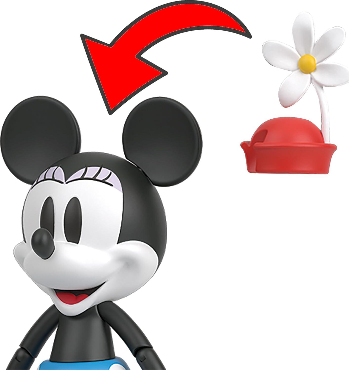 Disney 100 Mickey and Minnie Mouse Collectible Action Figures Set