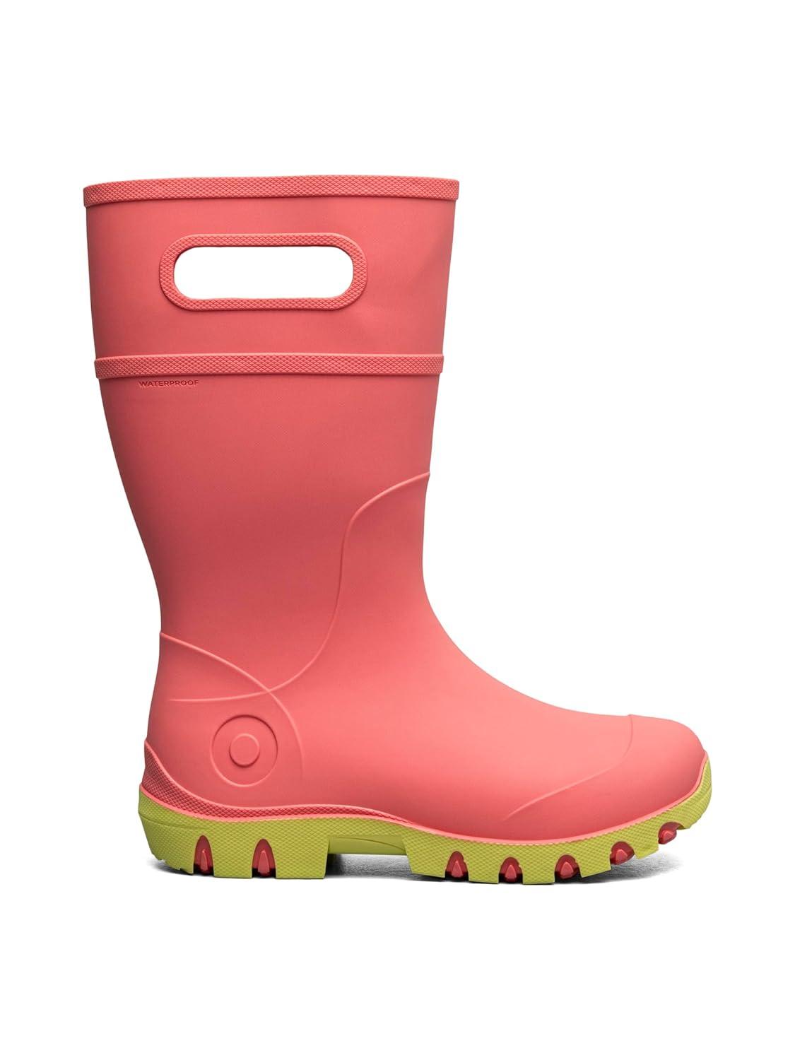Bogs Footwear Kids Rainboots Essential Rain Tall; Pink; 13 Little Kid M