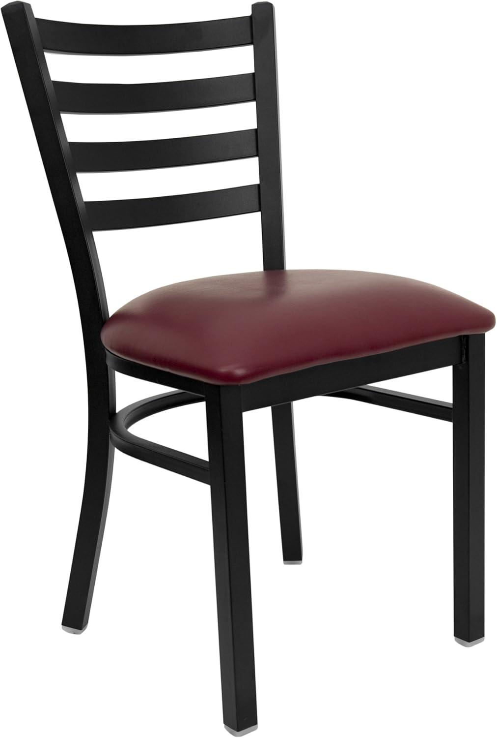 Flash Furniture Kendall Ladder Back Metal Restaurant Chair