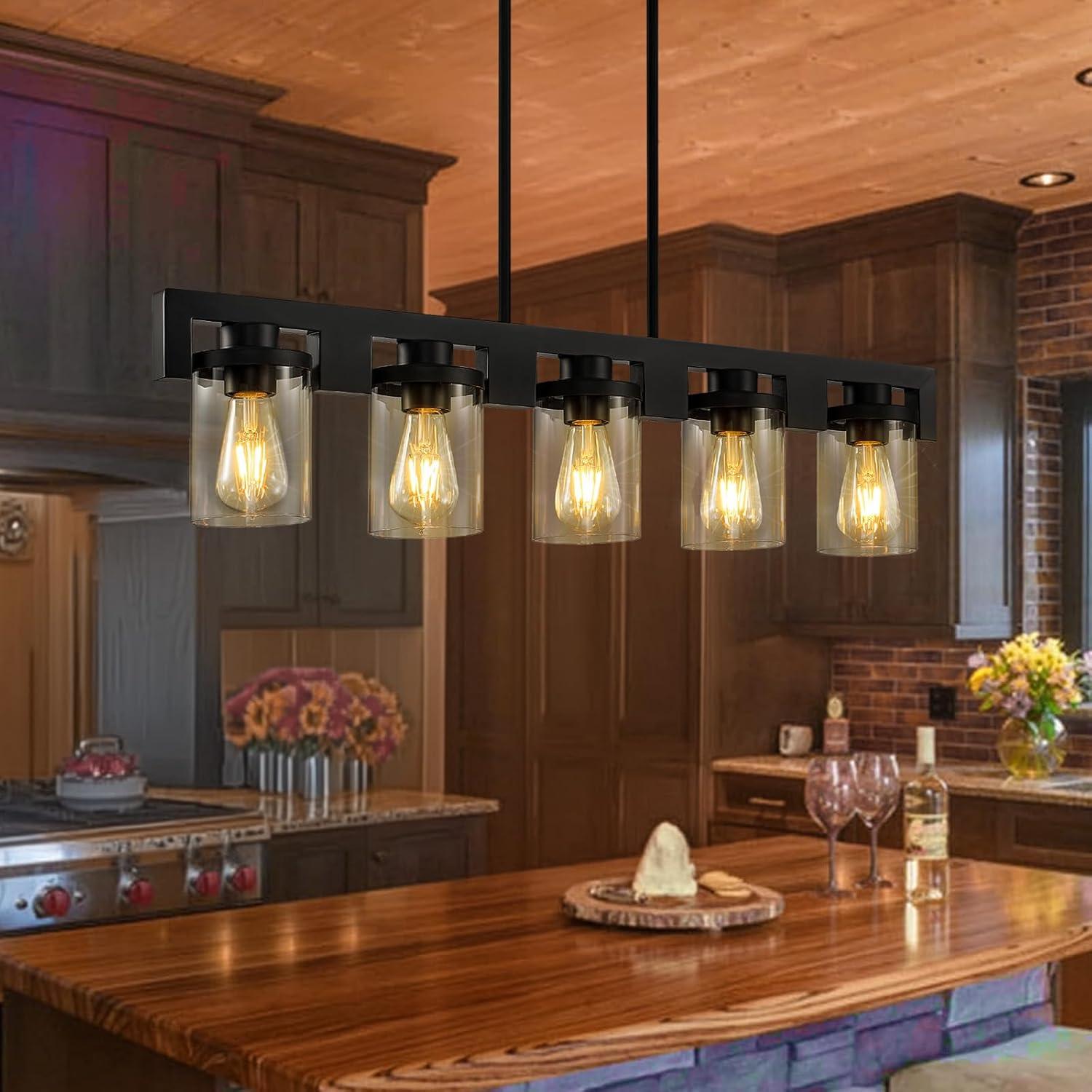 5 - Light Modern Kitchen Island Pendant