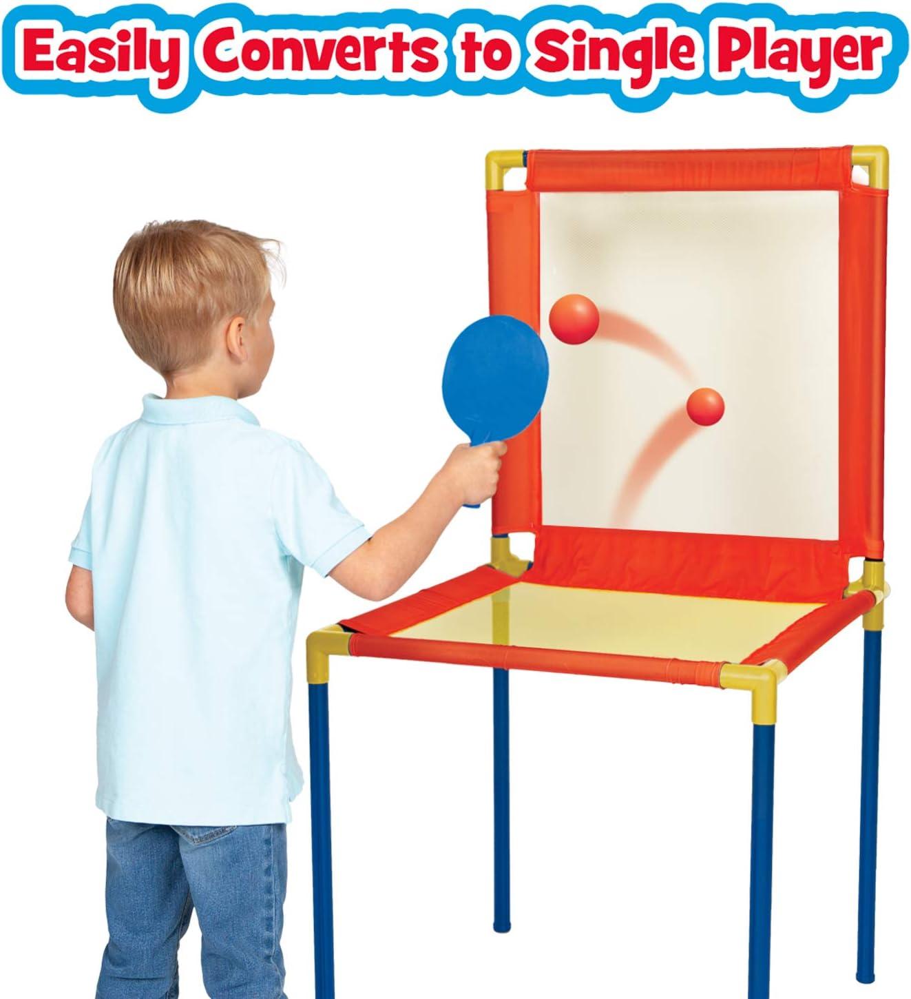 Easy Score Rebound Tennis Game with Paddles and Balls