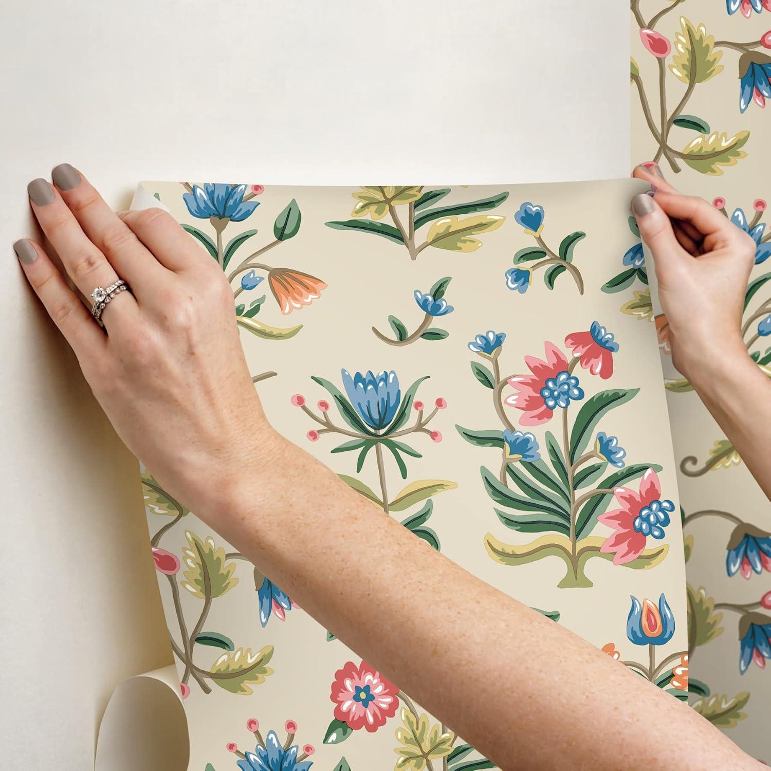 Heirloom Floral Peel & Stick Wallpaper