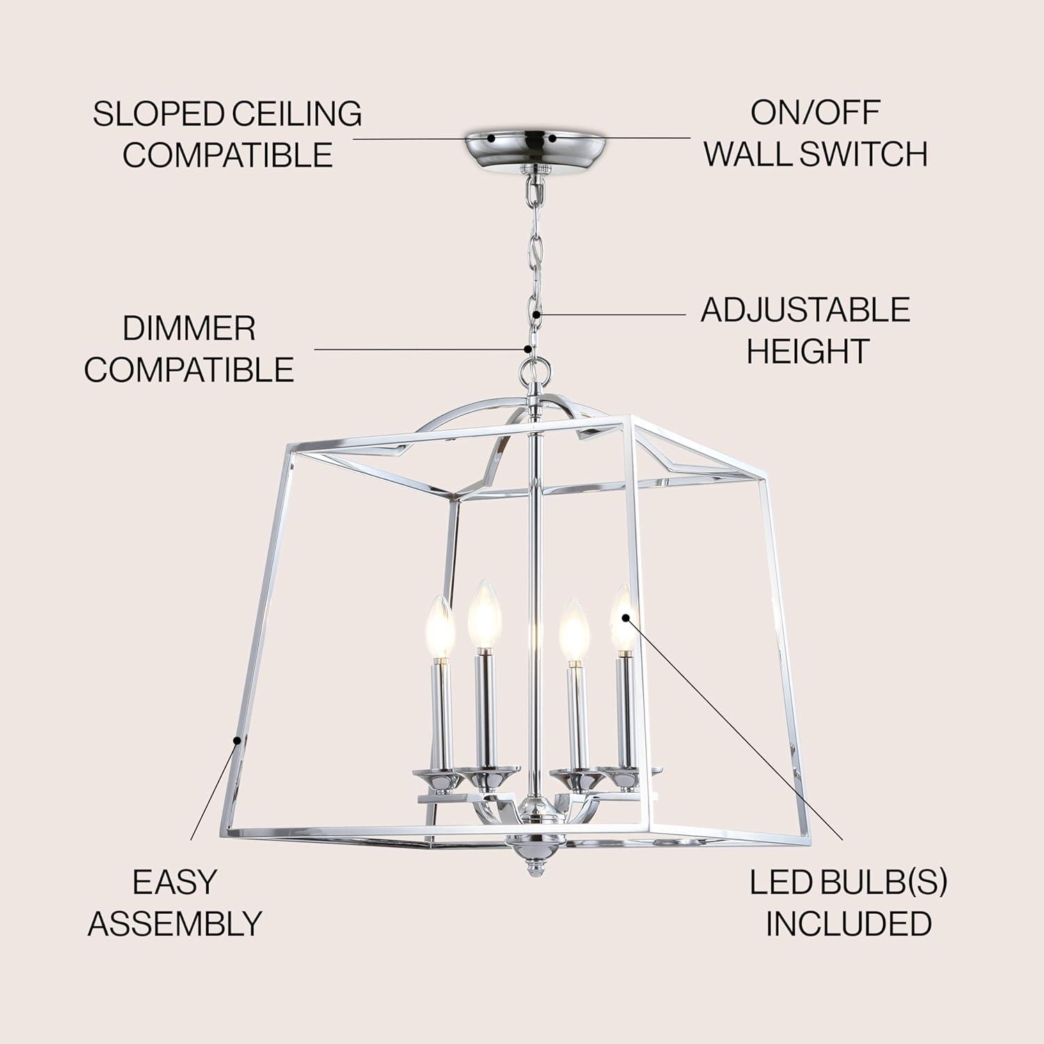 Hartlepool 4 - Light Lantern Chandelier