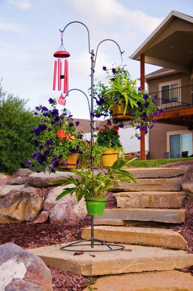 Yard Butler Yard Butler Yard Tree Indoor/Outdoor Adjustable Hanging Steel, Vertical Garden Plant Stand
