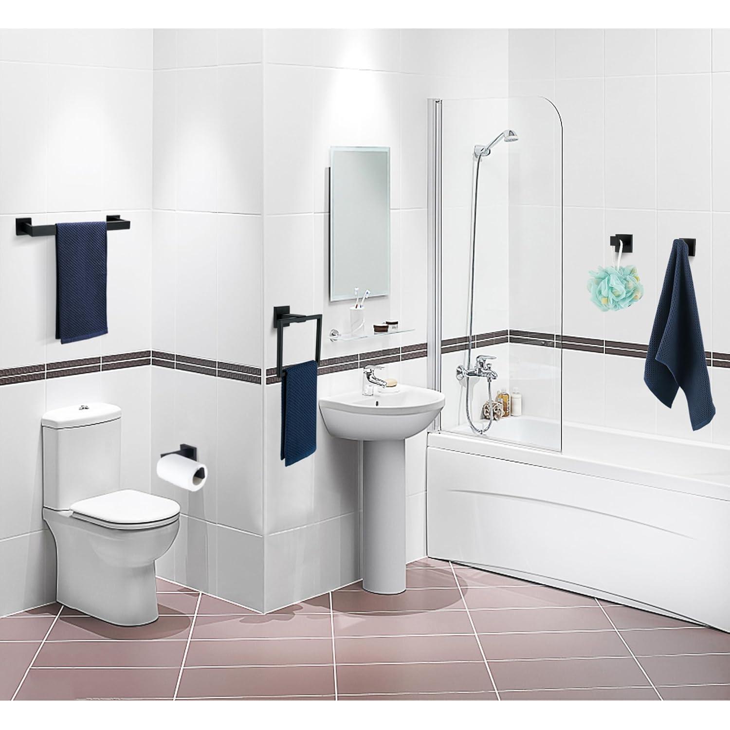 5-Piece Bathroom Hardware Set
