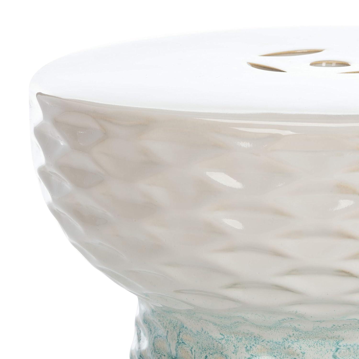 Kenson Garden Stool - ACS4577 - Indoor/Outdoor - Multicolored - Safavieh