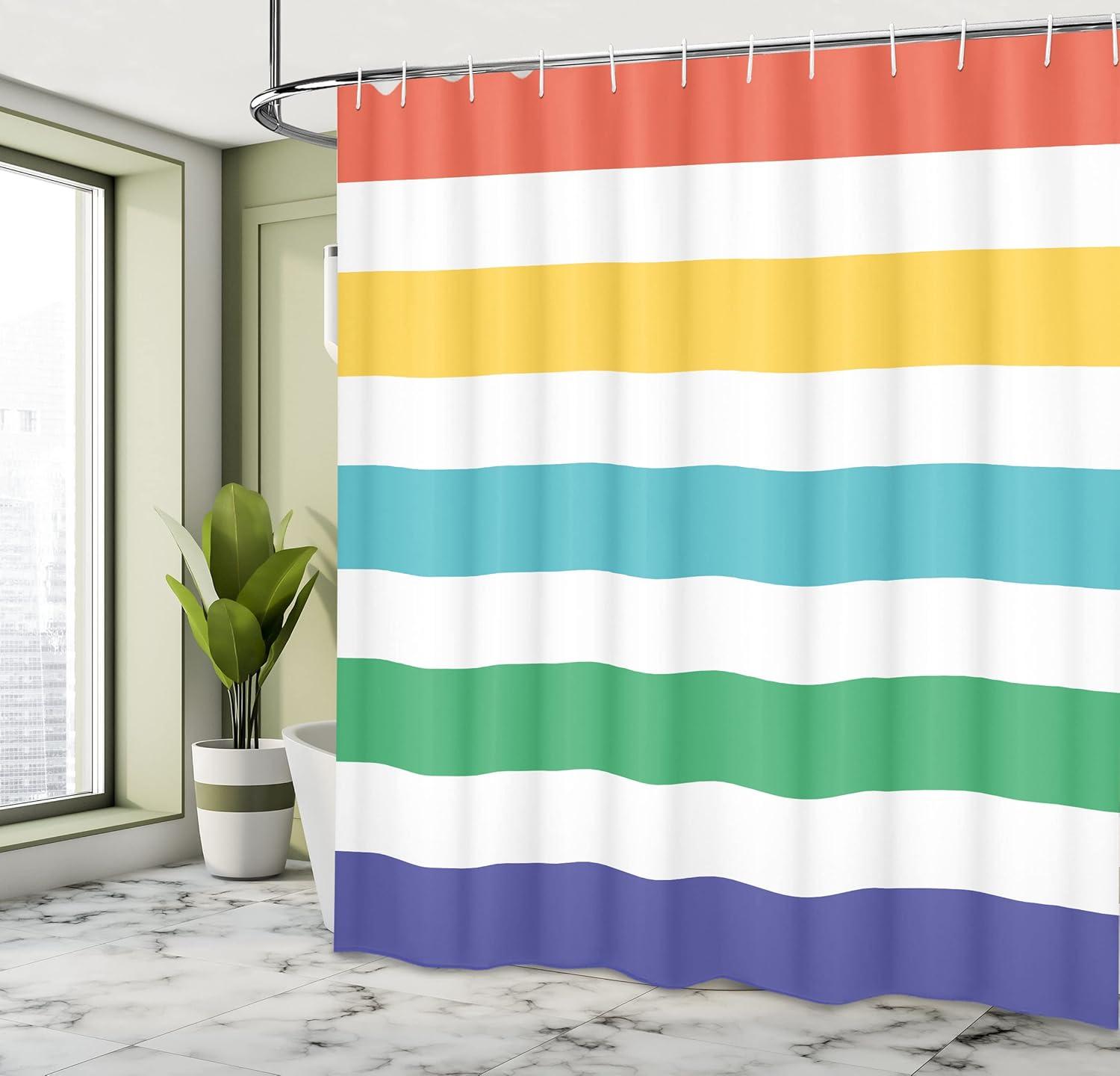 Ambesonne Afro Shower Curtain, and Mother in Desert, 69"Wx75"L, Orange Black