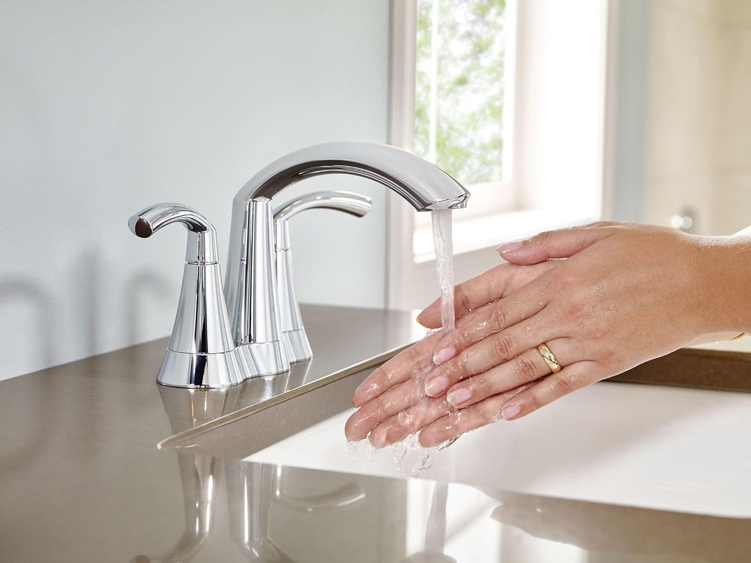 Moen 66172 Glyde Centerset Bathroom Faucet - Chrome