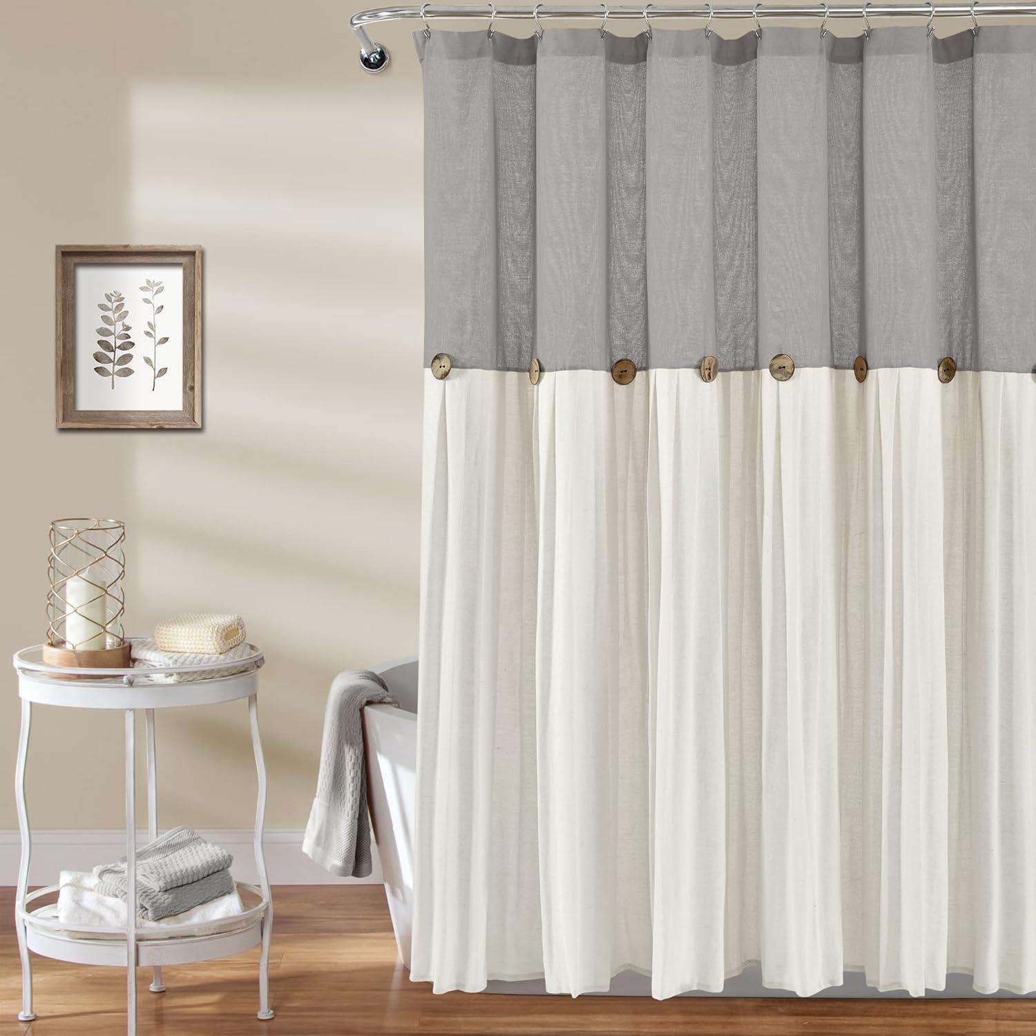 Lush Decor Beckham Shower Curtain