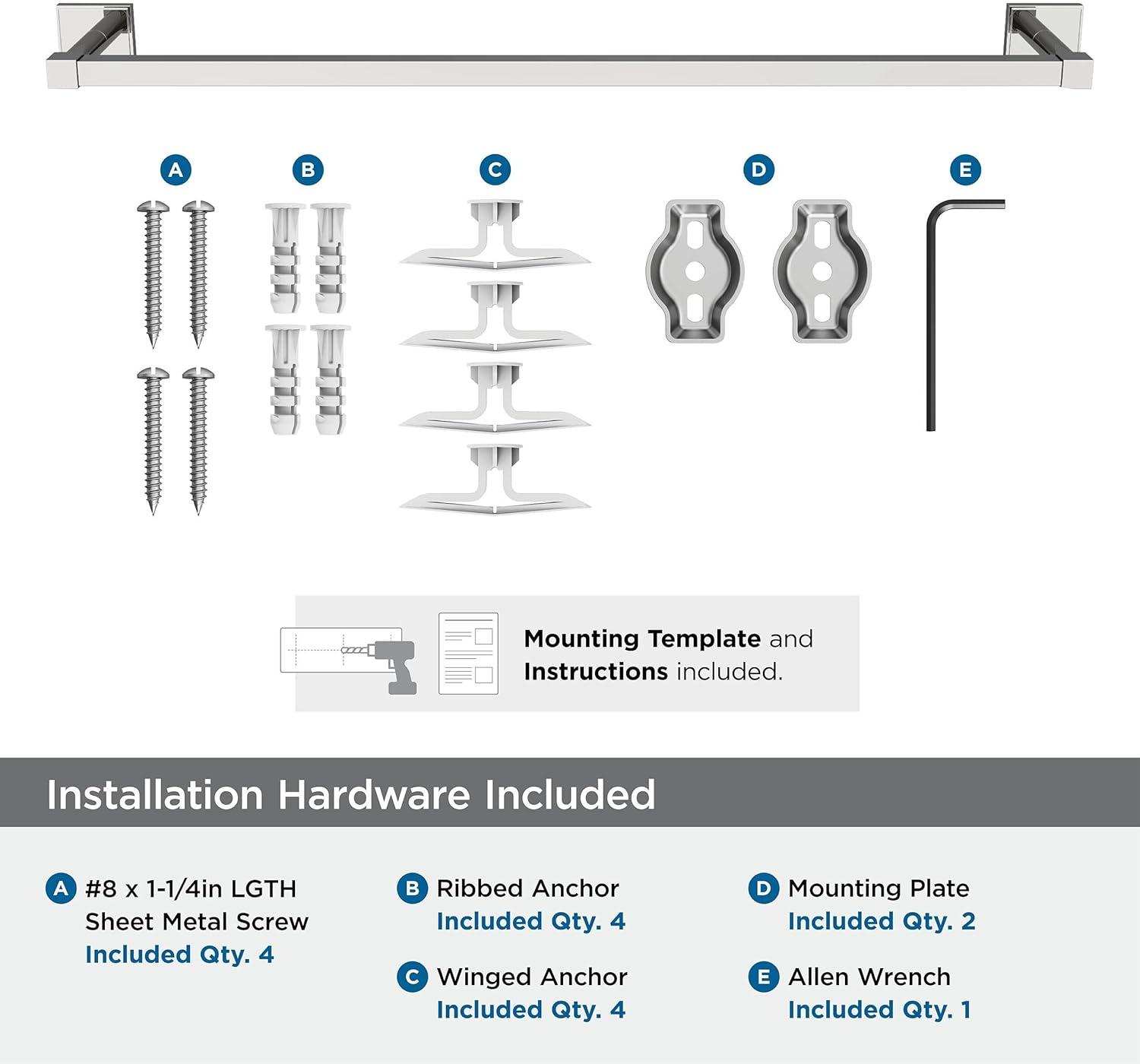 Amerock Appoint Wall Mounted Towel Bar