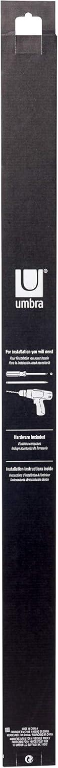 Umbra Cappa Adjustable Single Curtain Rod