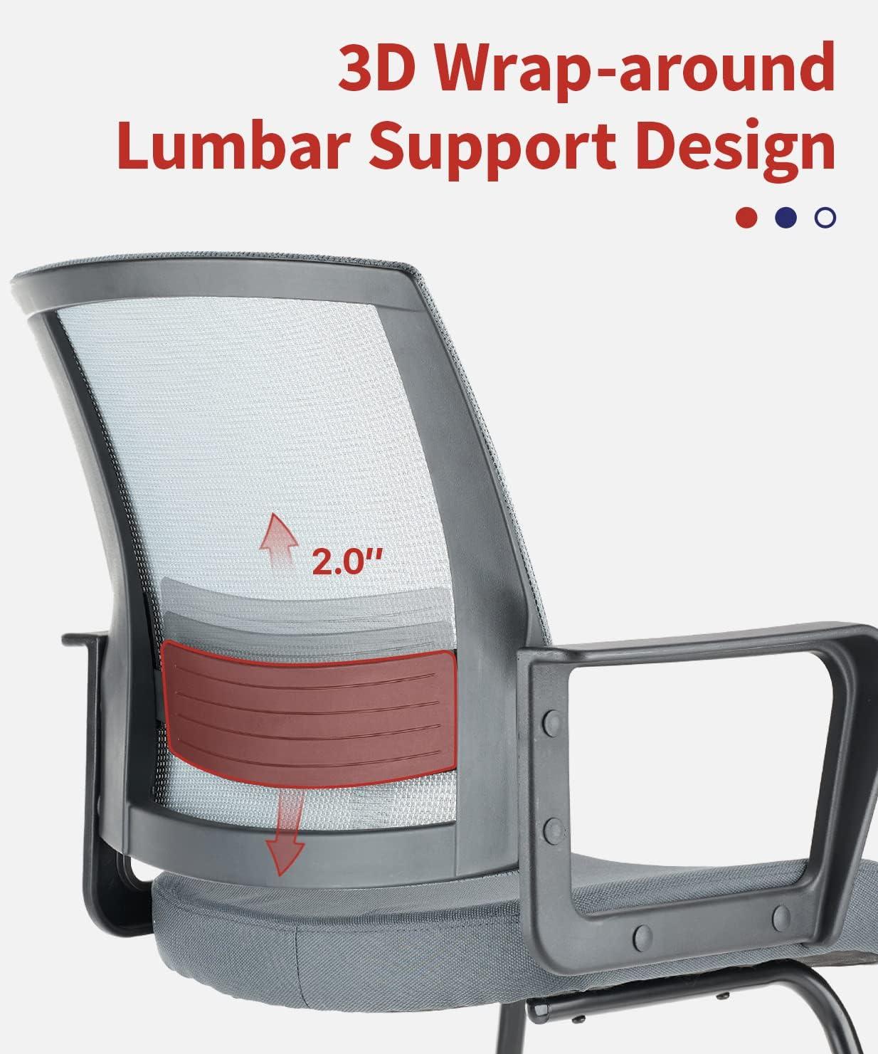 Clatina Waiting Room Chair with Metal Frame