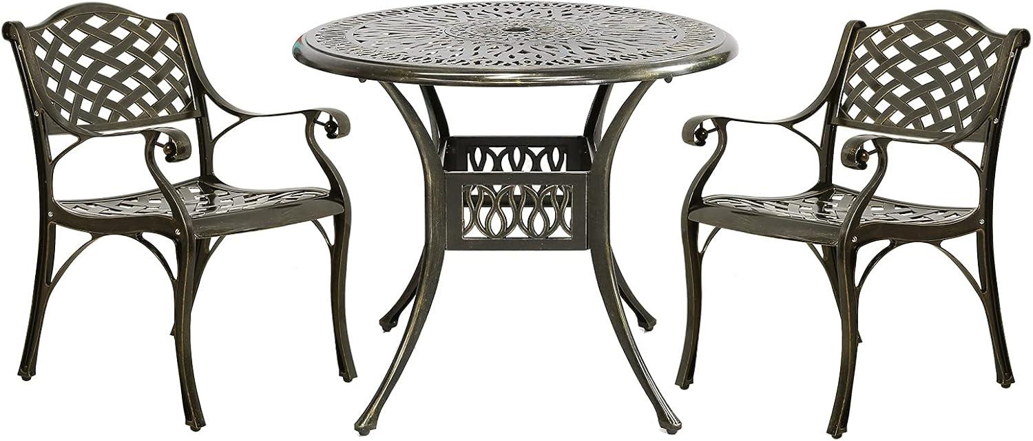 2 - Person Round Outdoor Dining Set