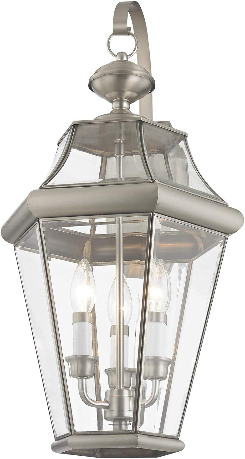 Livex Lighting Georgetown 3 - Light Wall Light in  Antique Brass