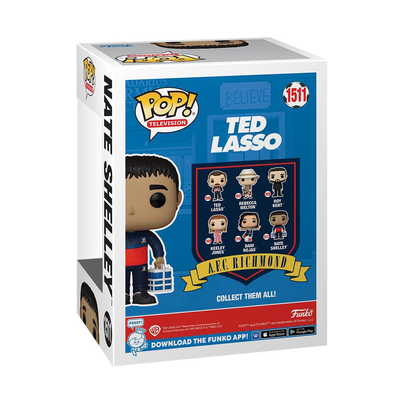 Funko Pop! TV: Ted Lasso - Nate Shelley with Water Vinyl Figure #1511 #70720