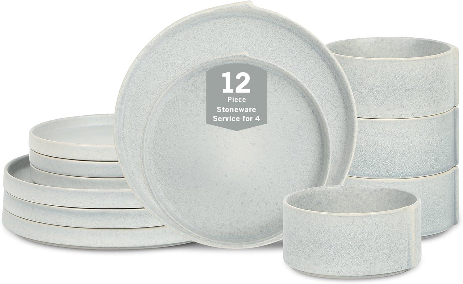 Stone Lain Stone Lain Bao 12-Piece Dinnerware Set Stoneware (Set of 12)