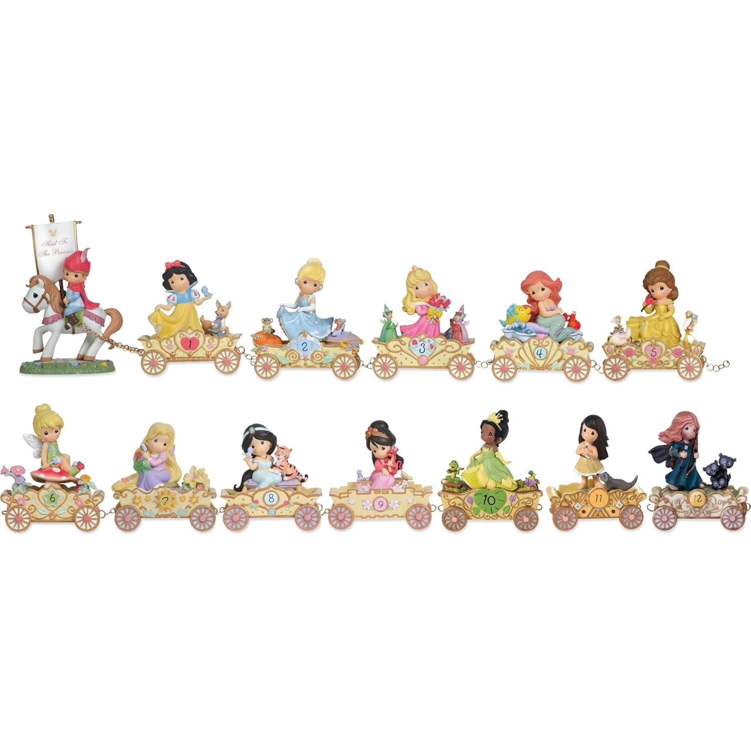 Precious Moments Disney Fulfill Your Dreams, Precious Moments Disney Birthday Princess Parade Figurine, Age 12