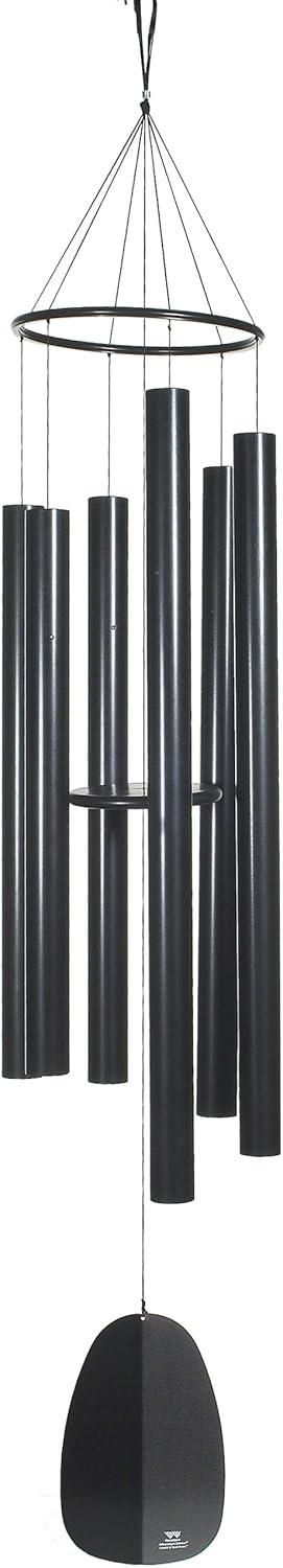 Black Aluminum Extra Large Outdoor Wind Chime