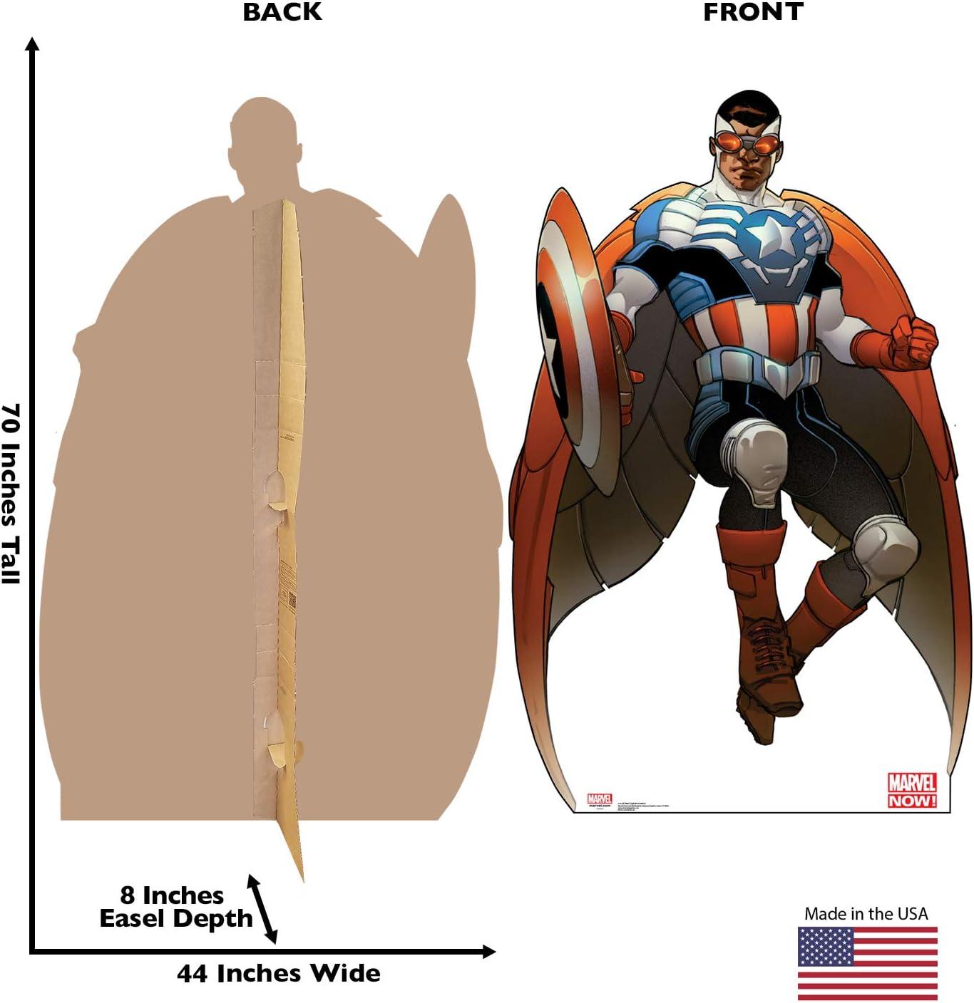 Life-Size Captain America Cardboard Standup Decor