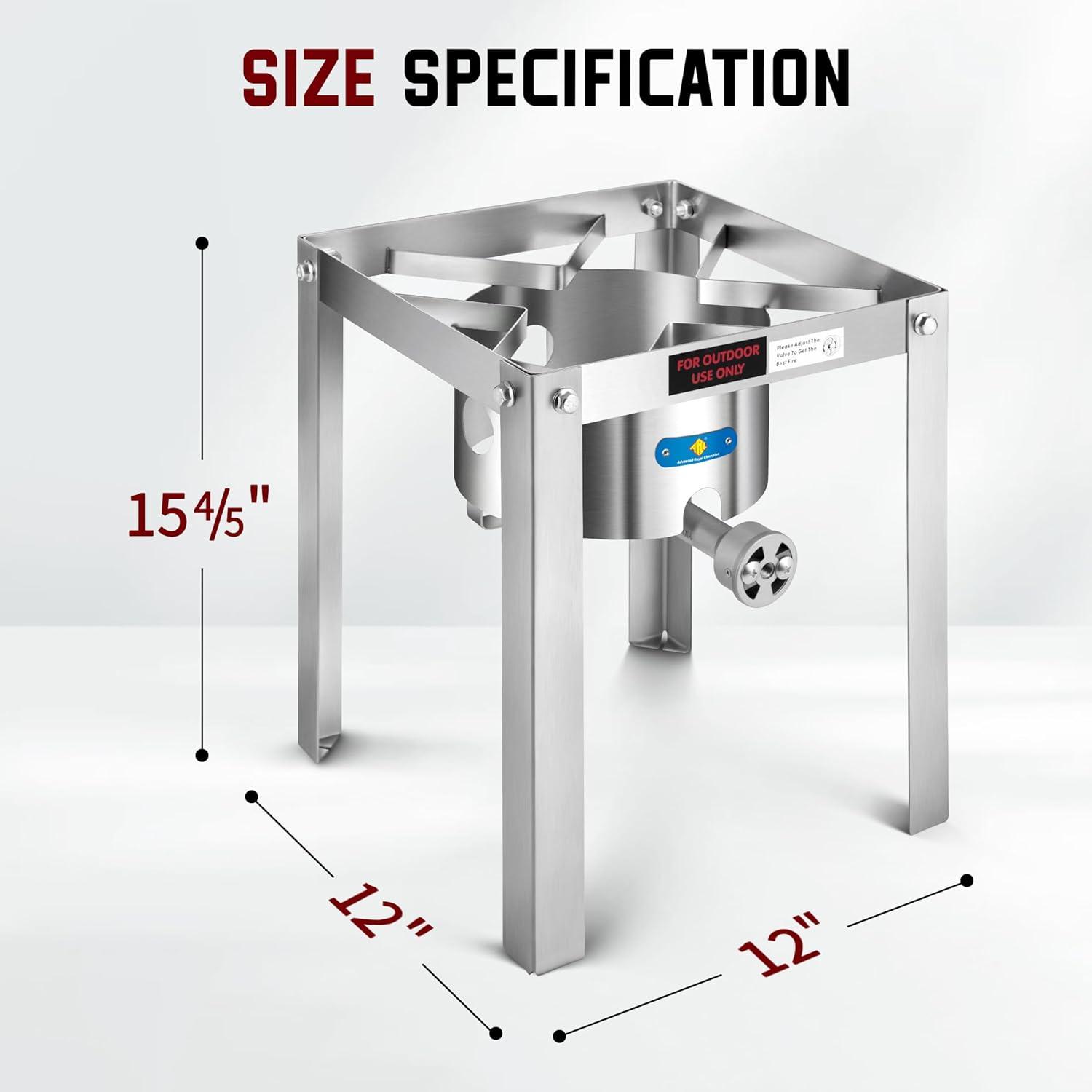 ARC Arc Single Burner High Pressure Propane Outdoor Stove