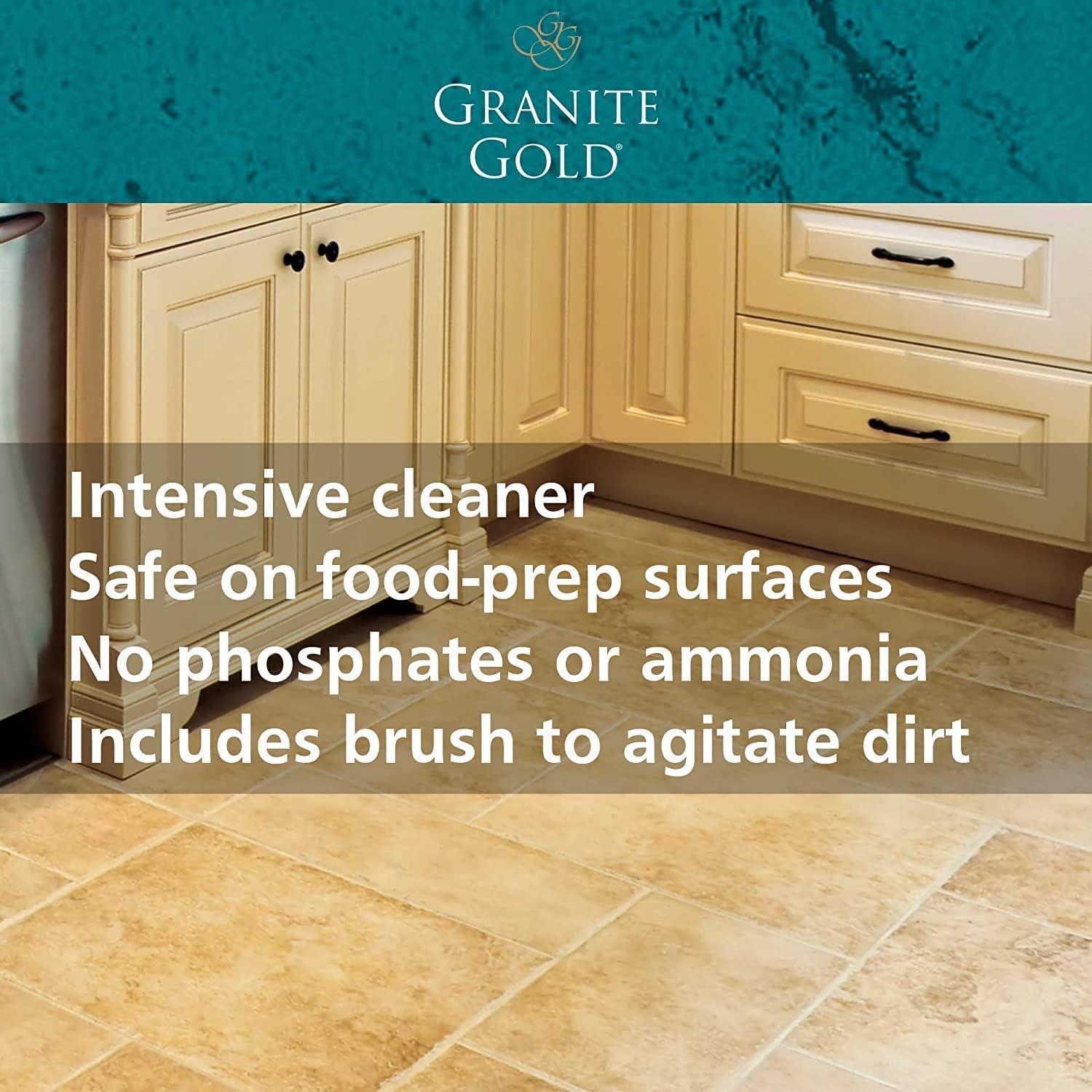 Granite Gold 24 oz Grout Cleaner with Brush