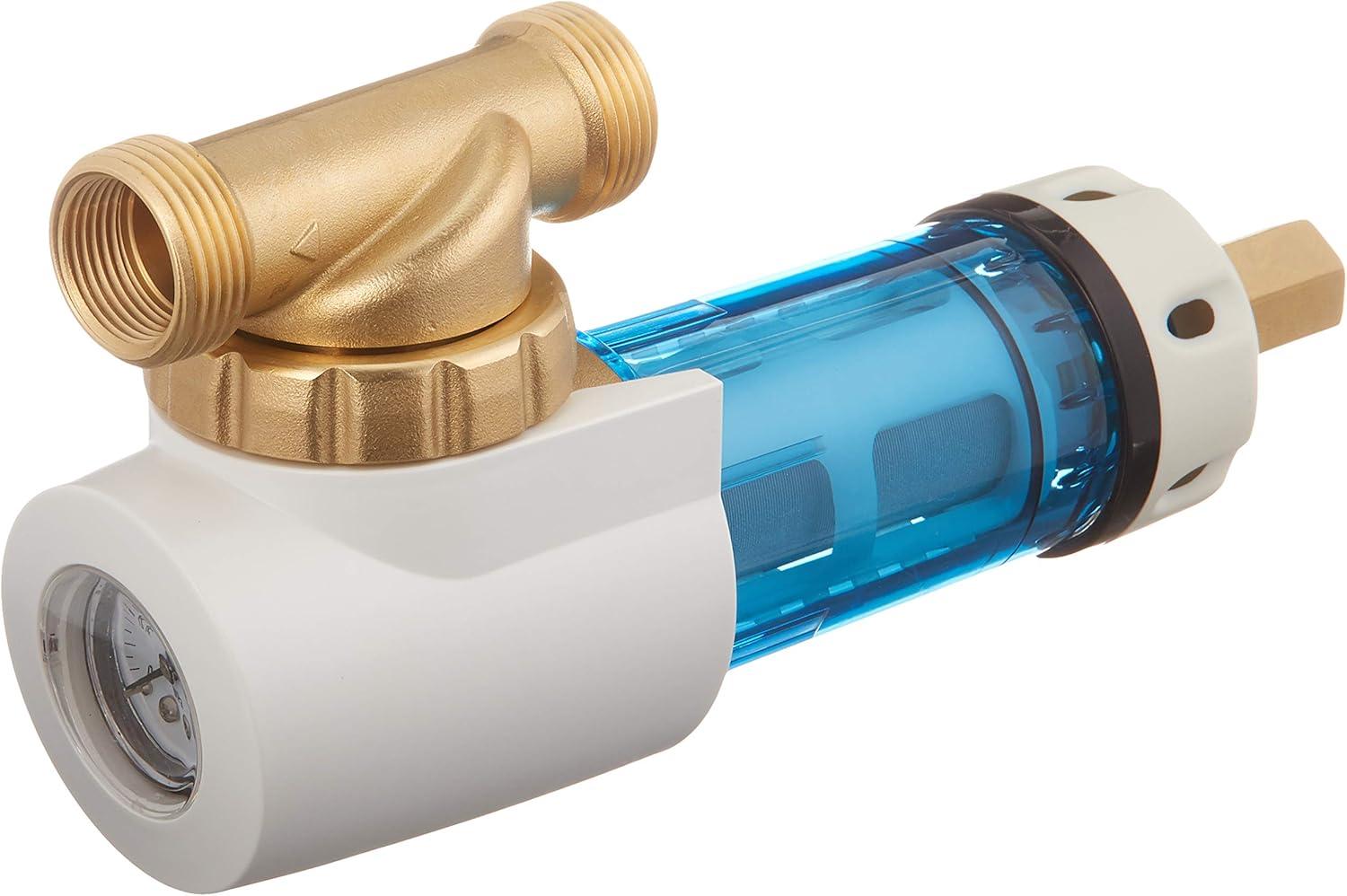 iSpring WSP50GR - Reusable Spin Down Sediment Water Filter (50 Micron w/Scraper & 360°Head)