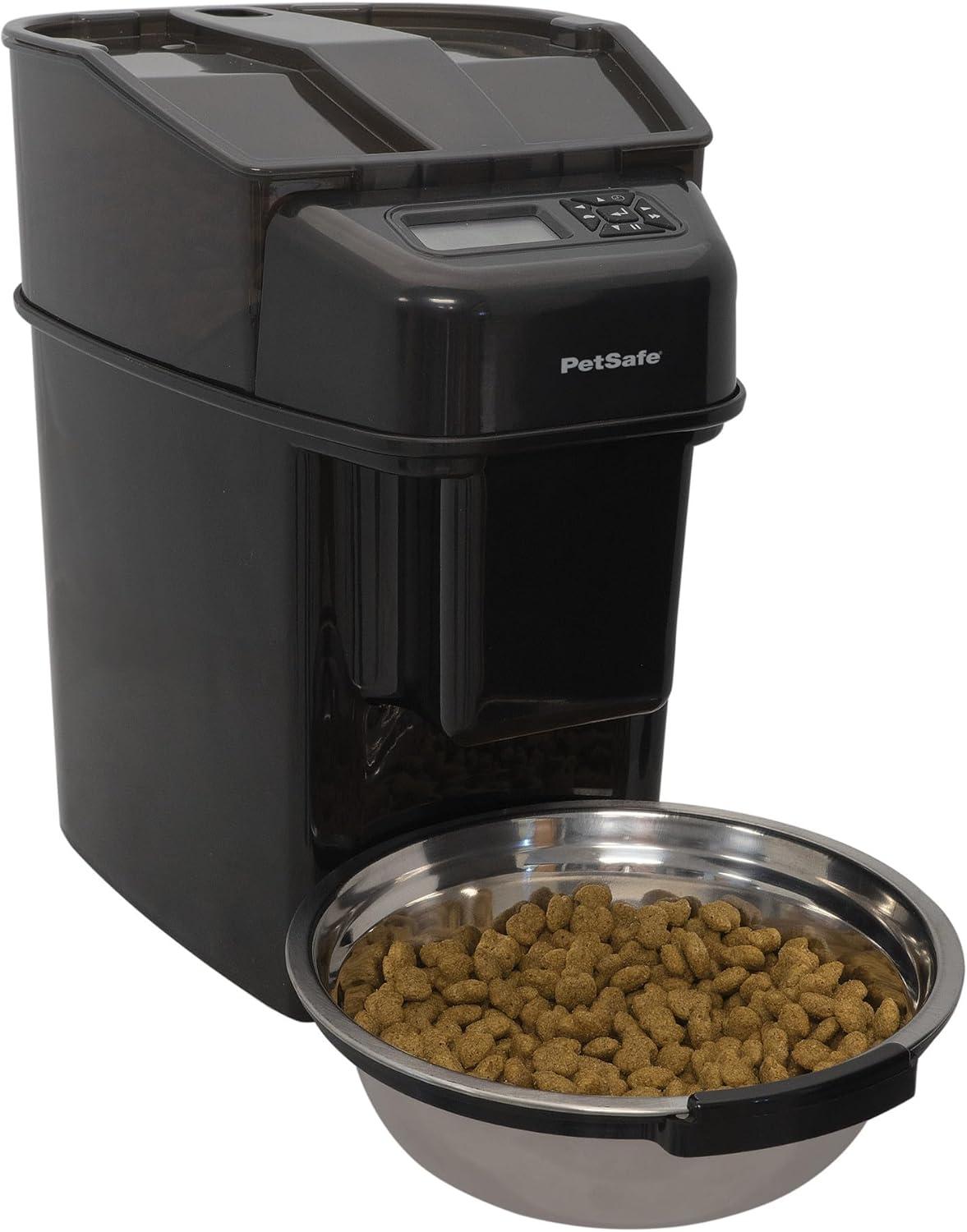 PetSafe Healthy Pet Simply Feed Automatic Dog and Cat Feeder, Dispenses Dog Food or Cat Food