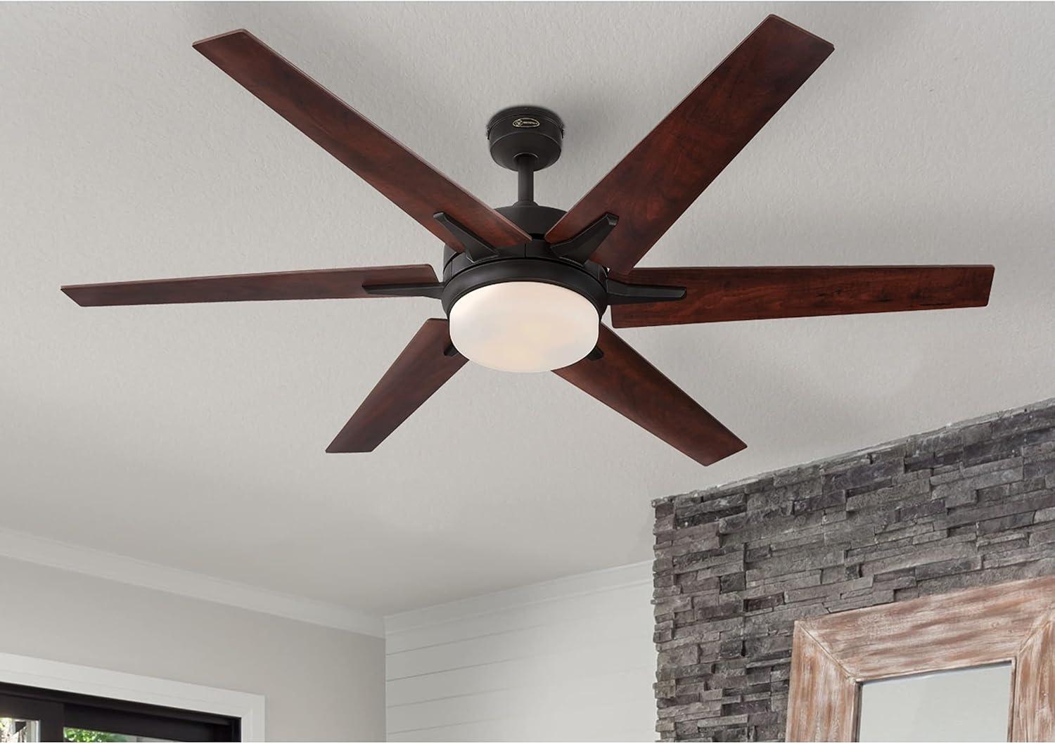 60'' Ceiling Fan with Light Kit