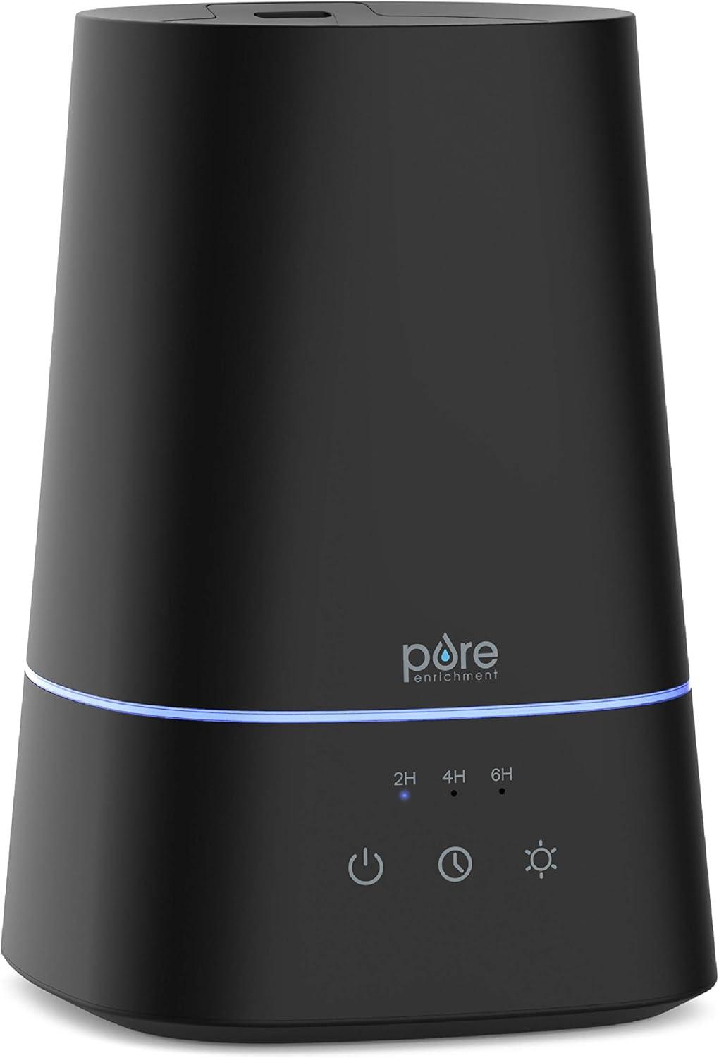 Pure Enrichment Pure Enrichment Hume 3.7 Gallons Cool Mist Ultrasonic Tabletop Humidifier for 300 Cubic Feet