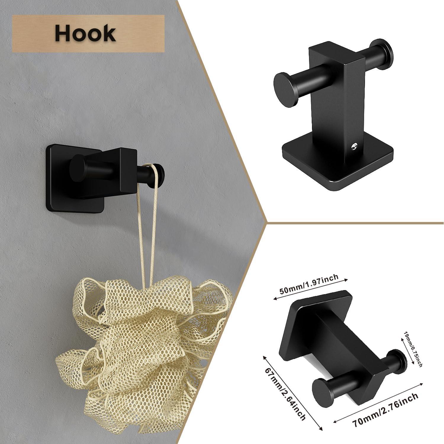 4 - Piece Bathroom Hardware Set