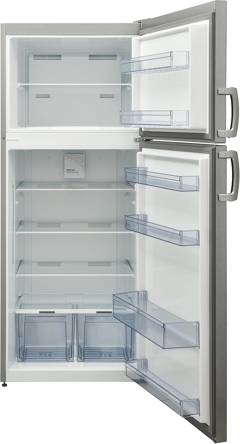 Equator Advanced Appliances Equator 14.3 cf Stainless Refrigerator-Freezer Top Mount Frost Free E-Star Europe RF 142 S