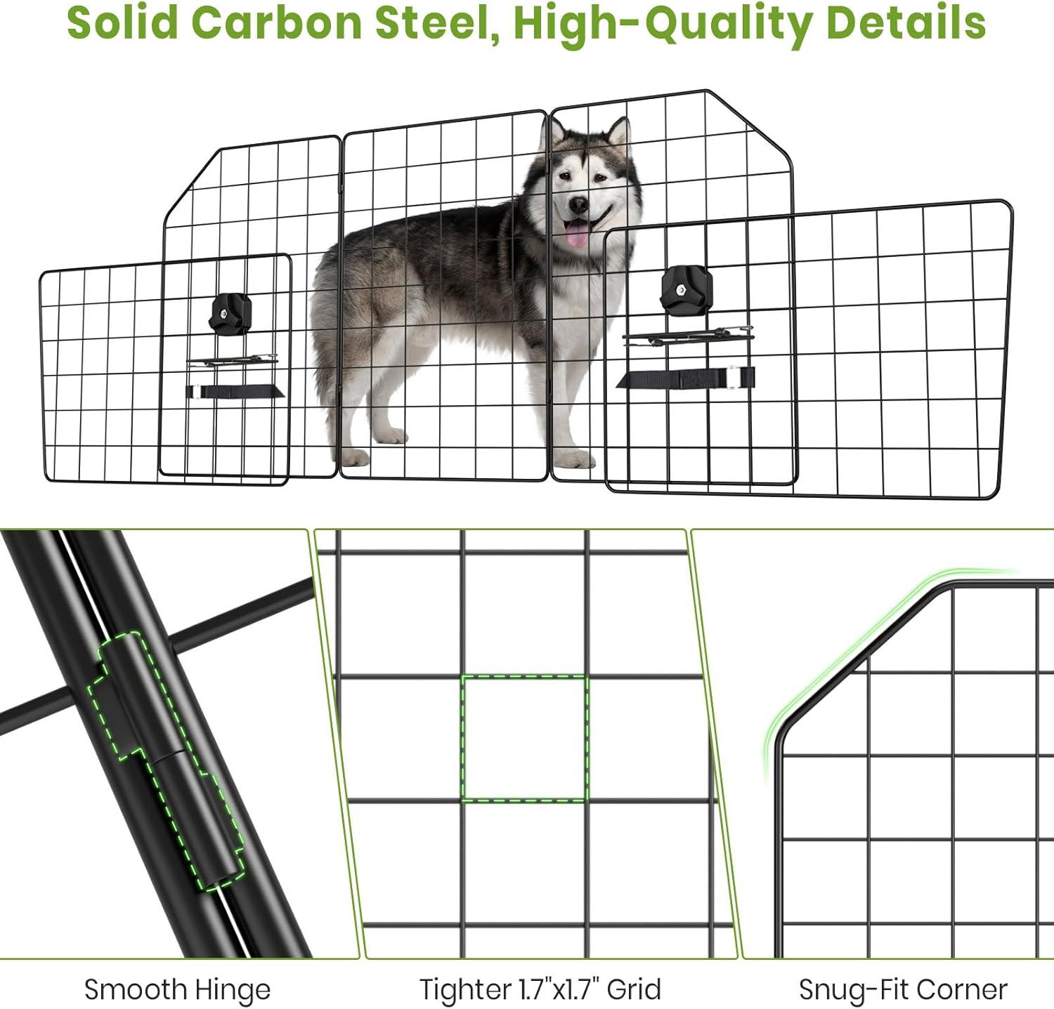 Pawple Dog Barrier, Car & SUV Adjustable Pet Barrier, Universal Fit