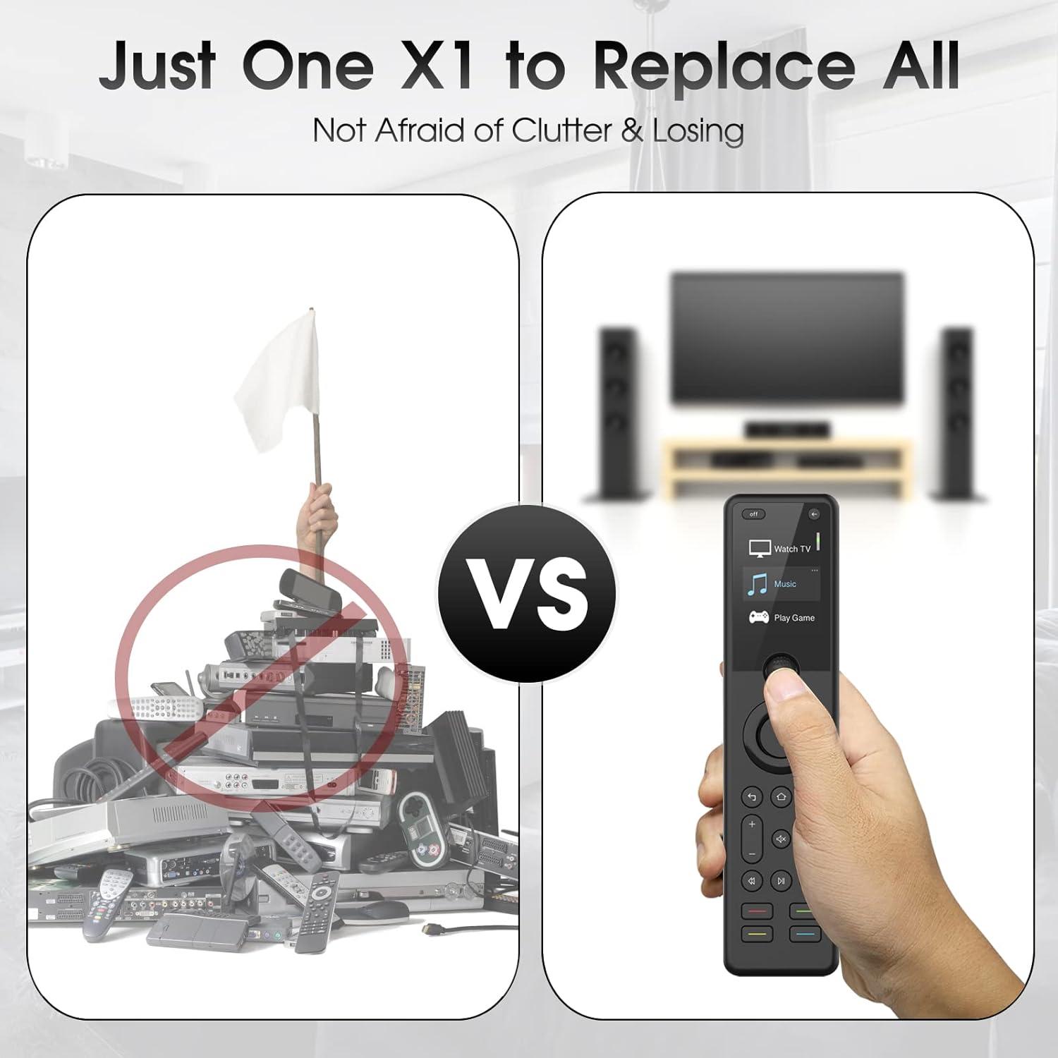 SofaBaton X1 Universal Remote with Hub Compatible with Alexa for TVs DVDs