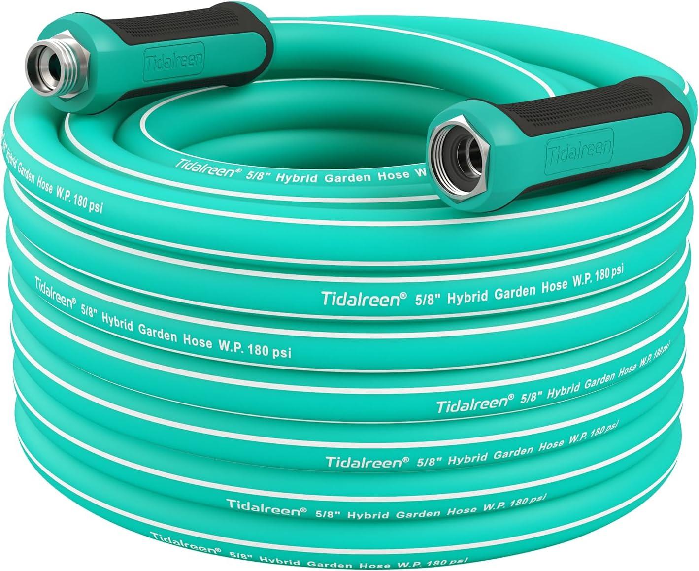 SmartFlex® Garden Hose, 5/8" x 50', Hybrid Polymer Blend, Green