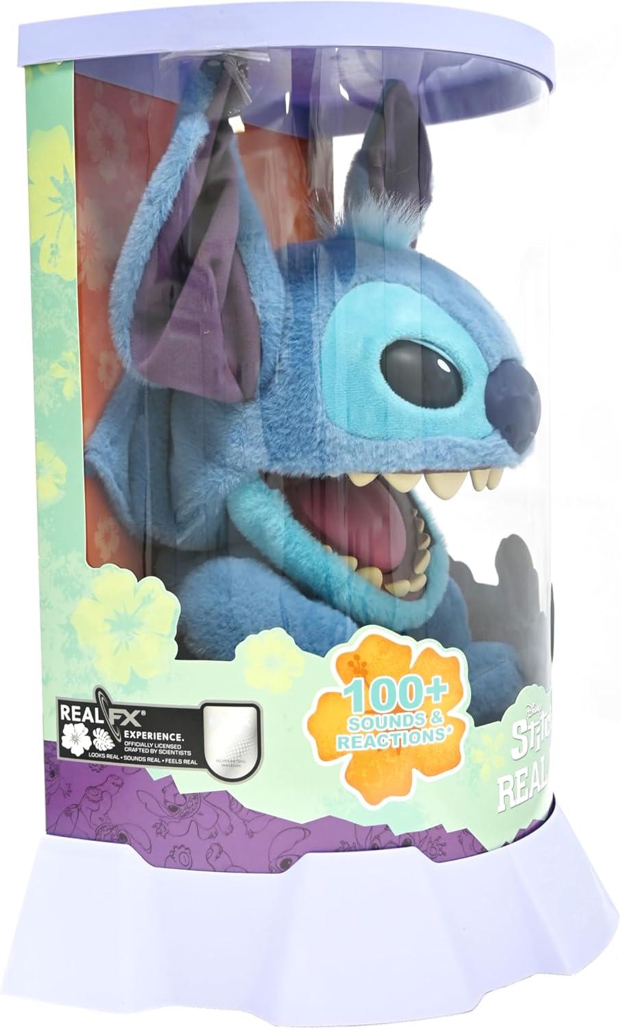 WOW! Stuff: Disney Stitch Puppetronic – RealFX, 100+ Actions & Sounds, 18” Figure, Limited 1st Edition, Ages 6+