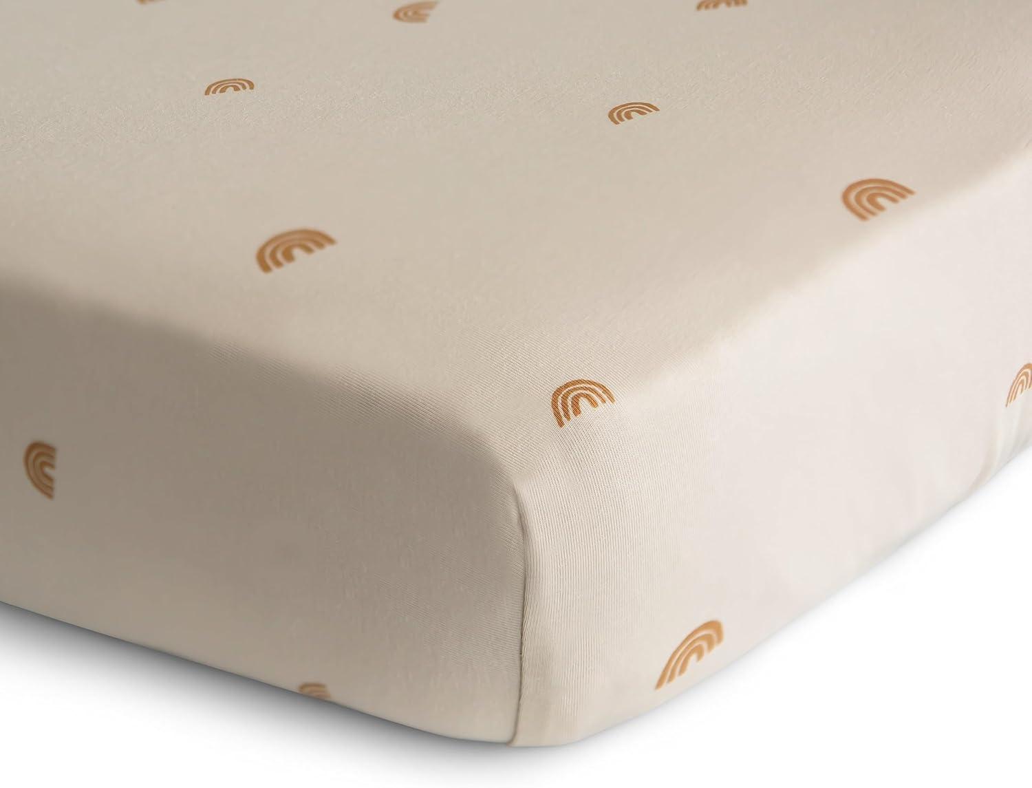 Stretchy Crib Sheet Rainbows One Size