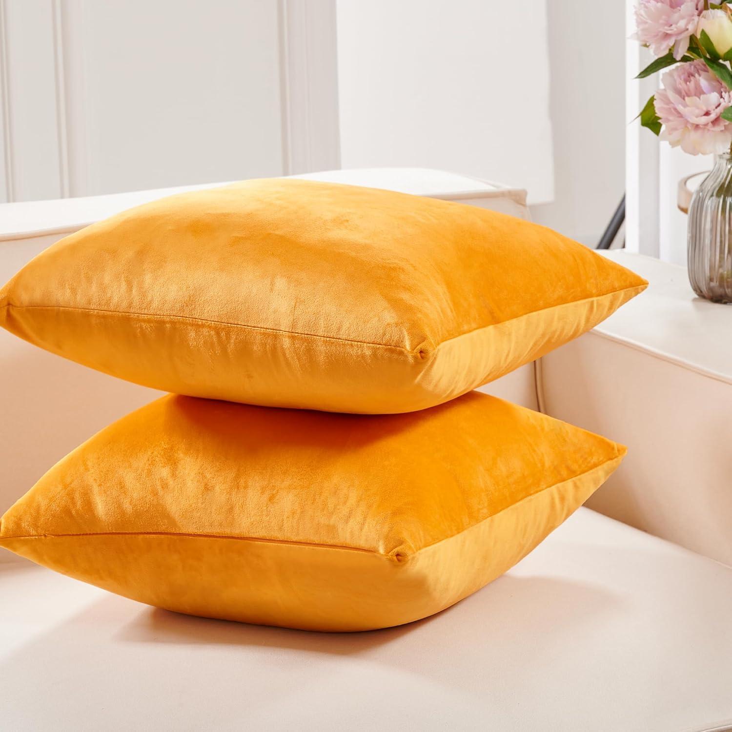 Velvet Reversible Pillow Cover