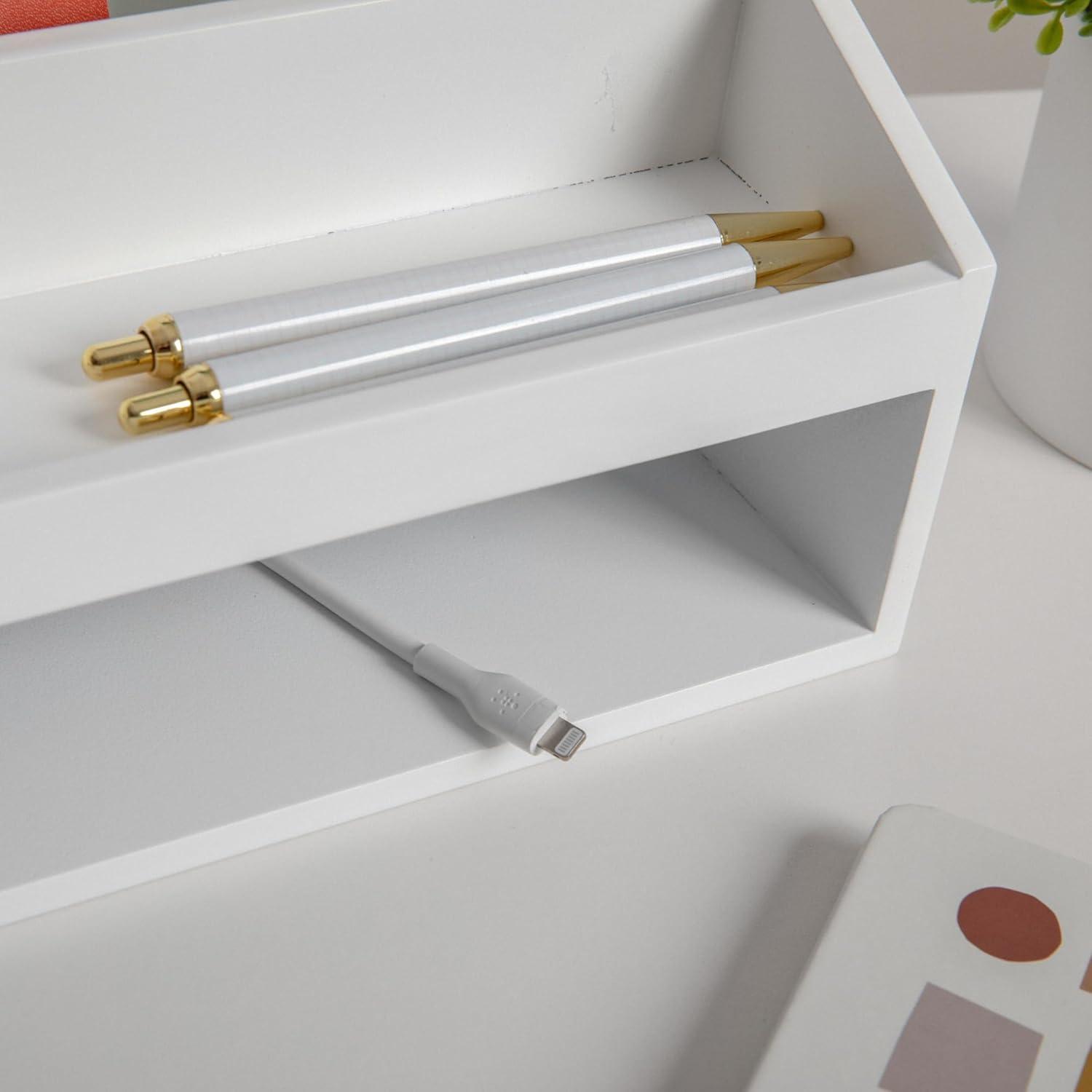 Martha Stewart Thomas Martha Stewart Wooden Office Desktop Organizer