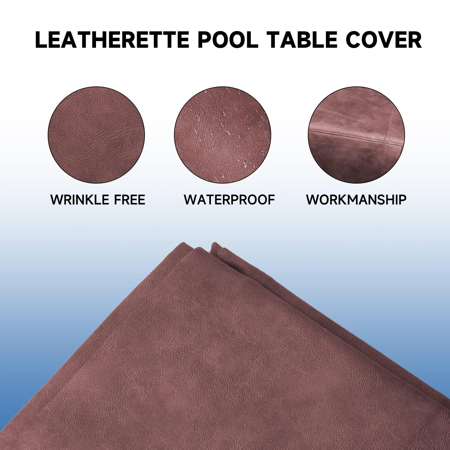GSE Games & Sports Expert GSE Games & Sports Expert Leather / Faux Leather Pool Table Covers & Accessories