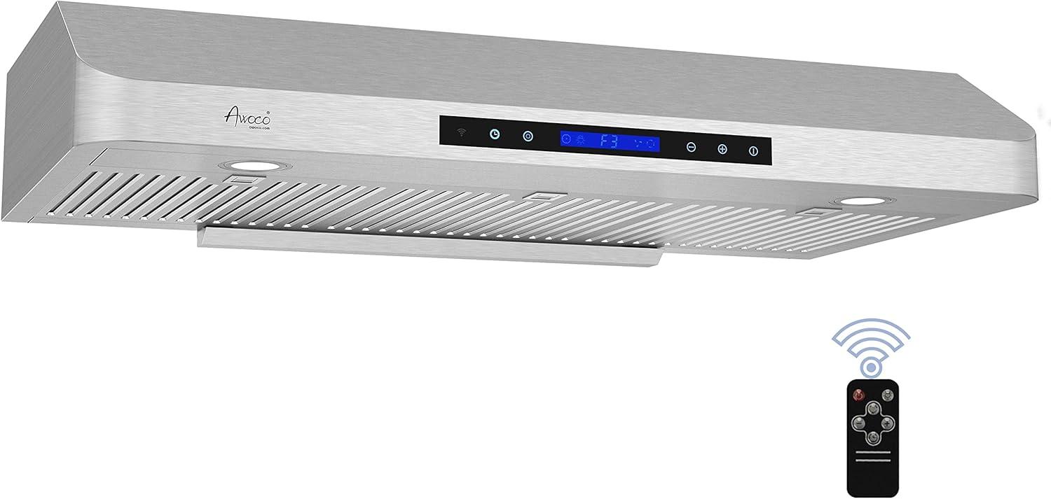 36-Inch Stainless Steel Convertible Under Cabinet Range Hood