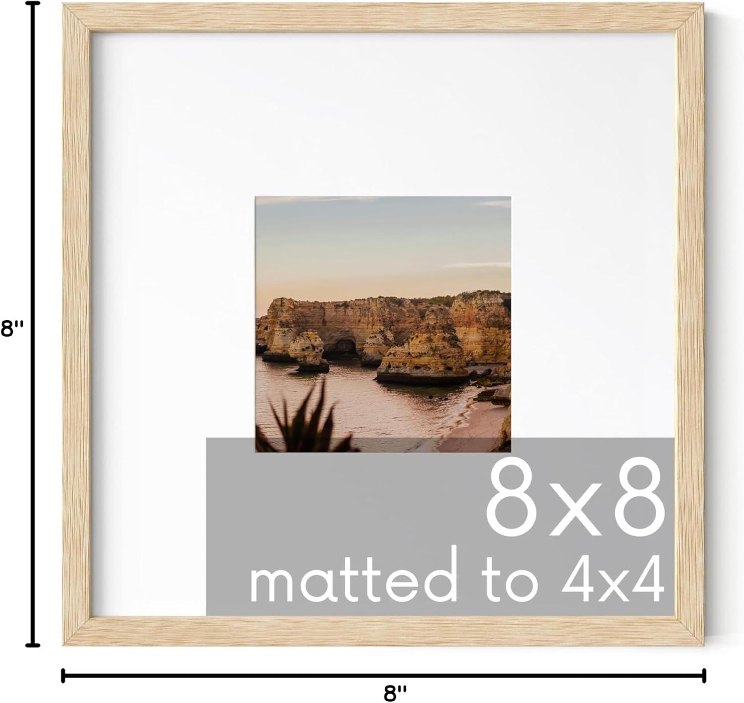 Haus and Hues Oak Wood Single Picture Frame