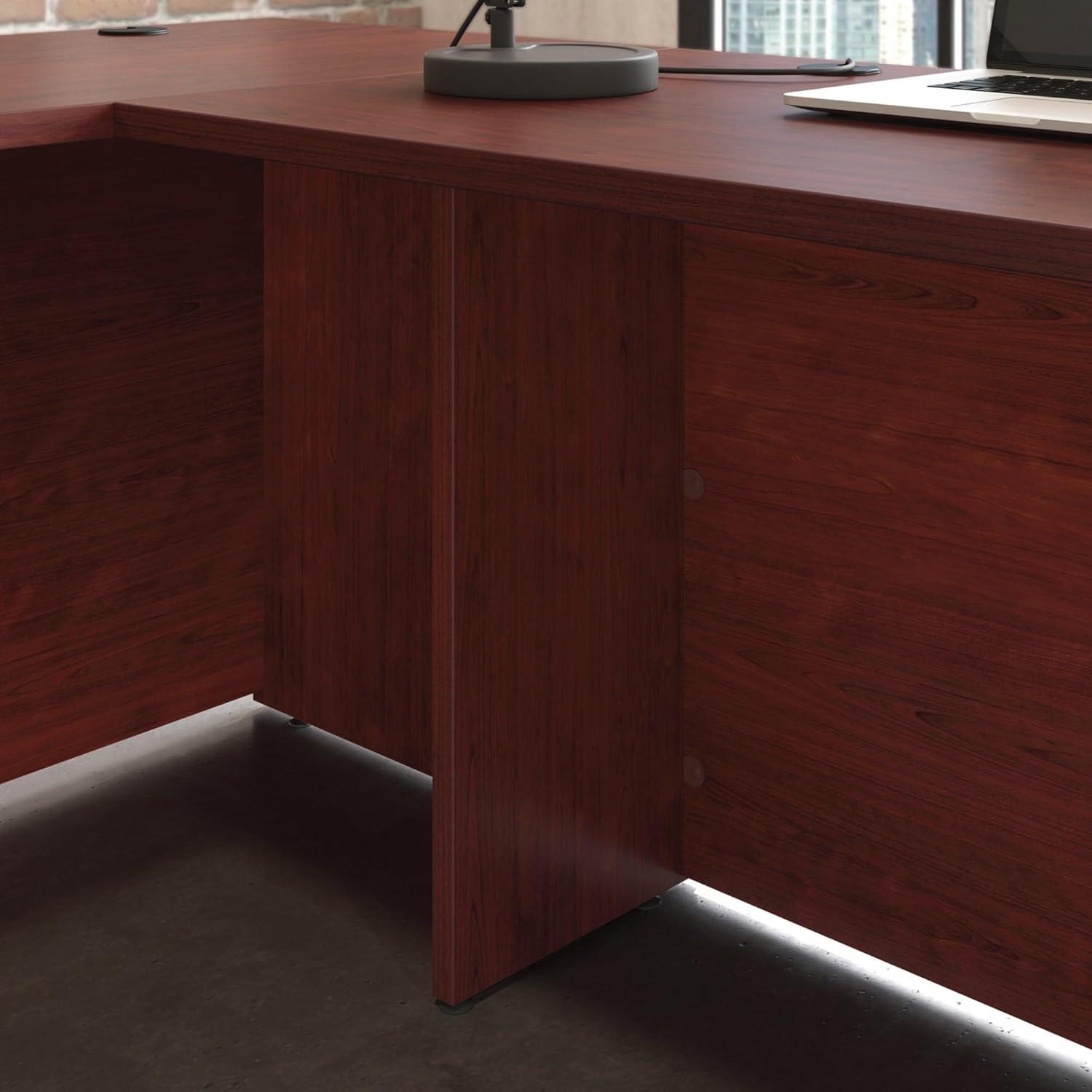 Sauder Affirm Engineered Wood 60" x 24" Computer Desk in Classic Cherry