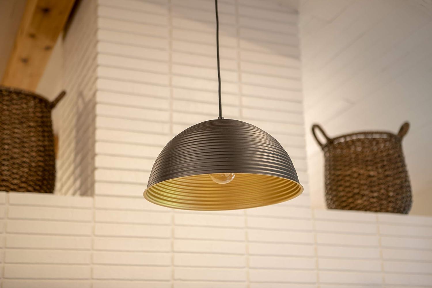 Keiron 1 Light Bowl Pendant