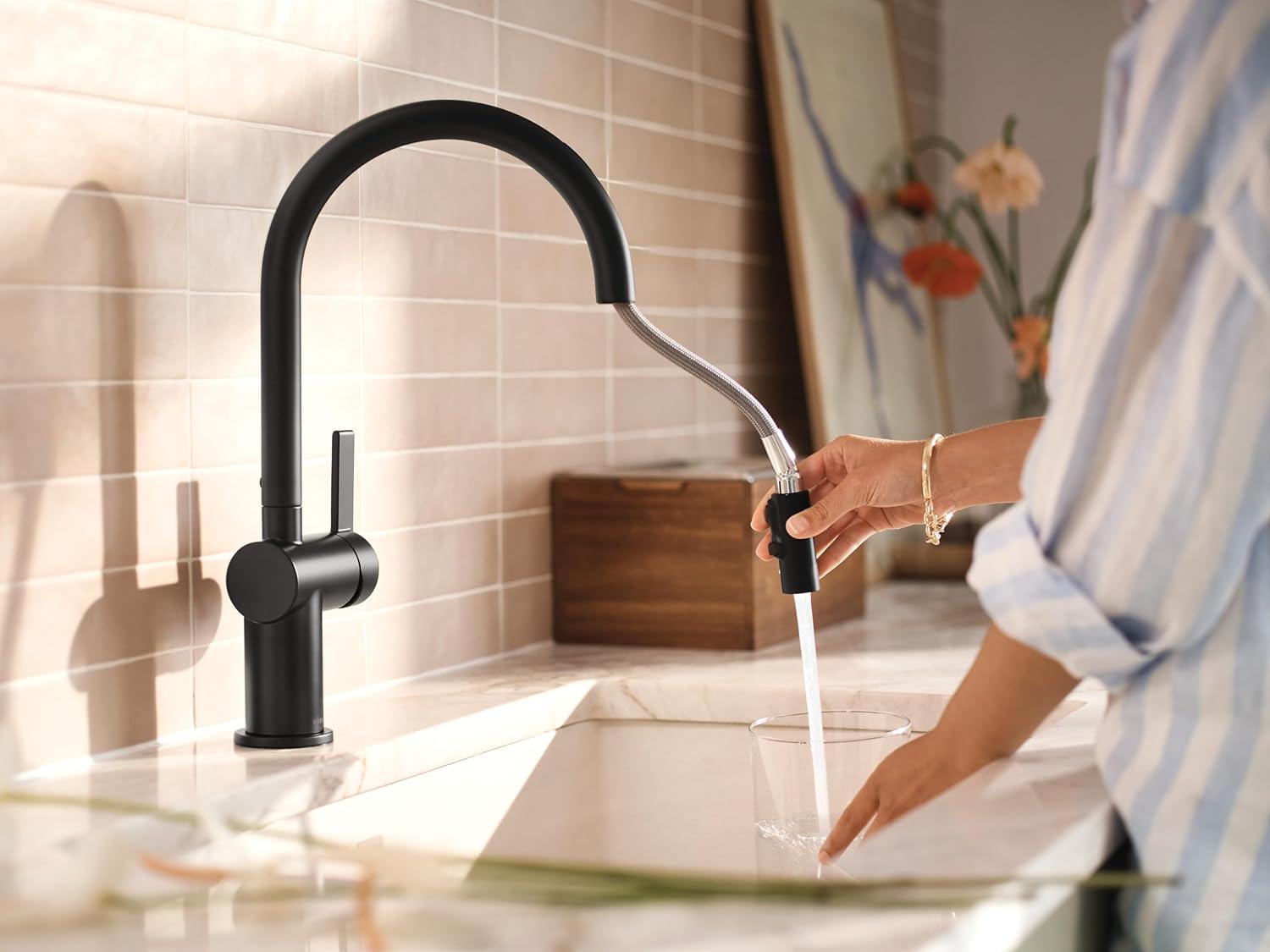 Moen Cia Pull Down Single Handle Kitchen Faucet