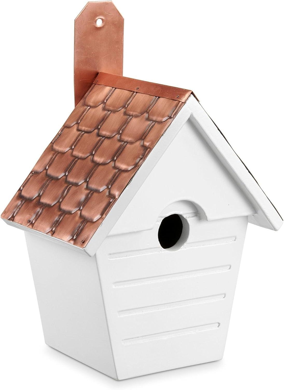 Good Directions Classic Cottage Bird House  - Pure Copper Roof By