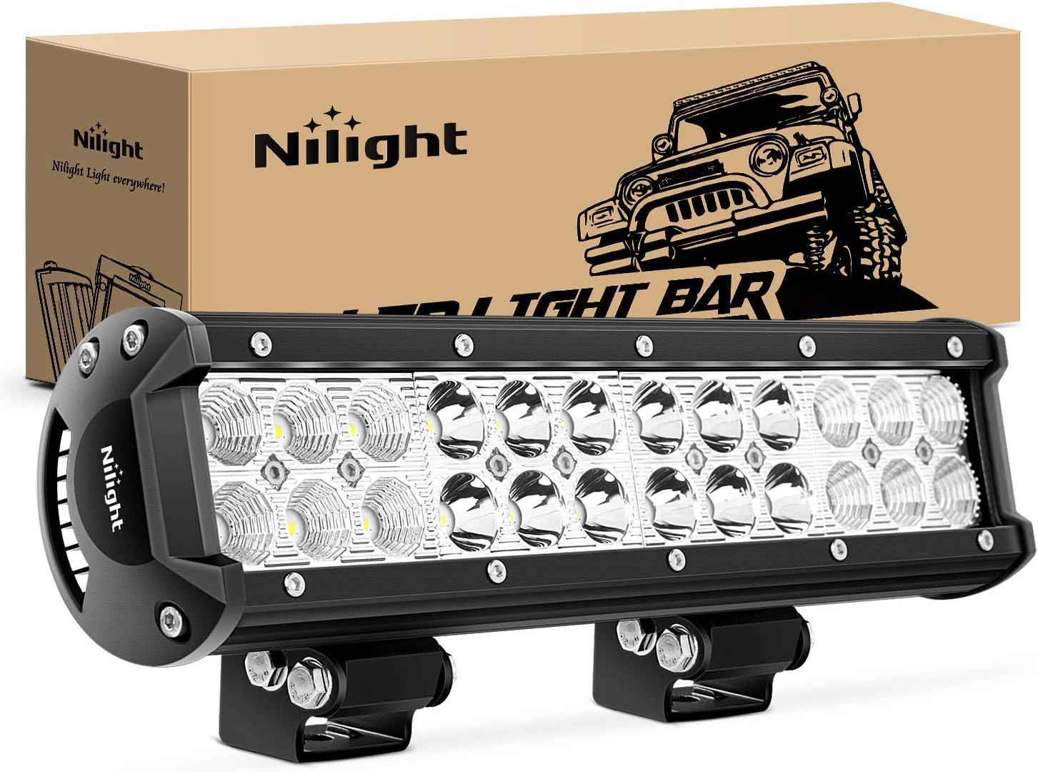 12-Inch Waterproof LED Light Bar for Vehicles