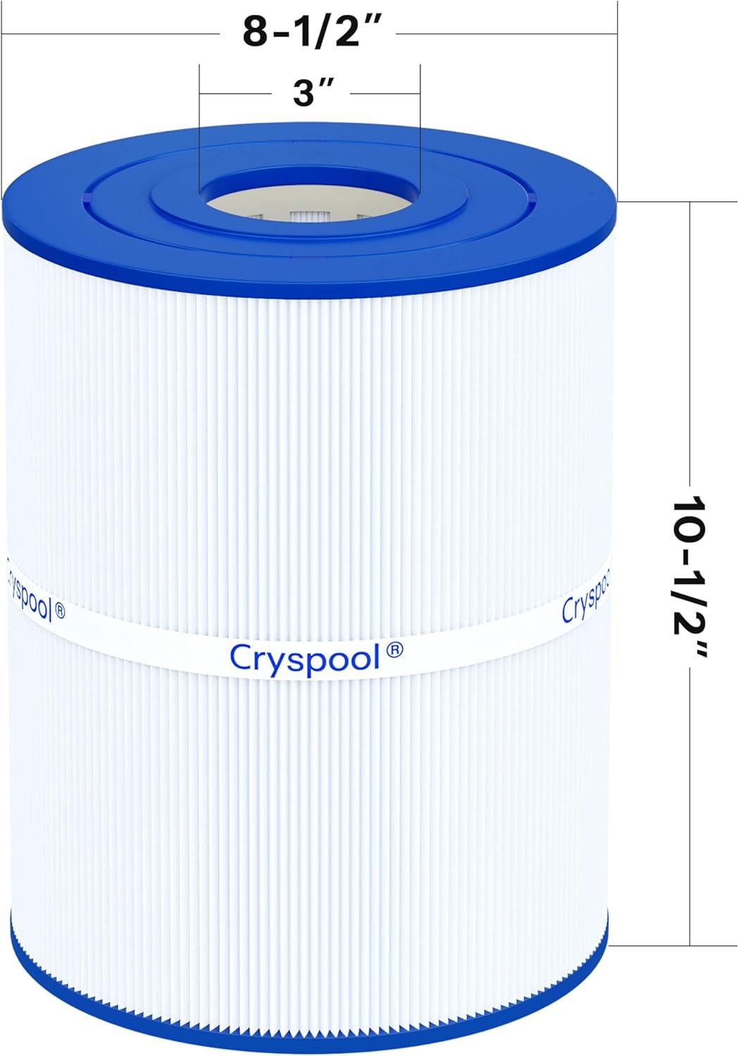 Cryspool pwk65 Compatible with Watkins 31114, Hot Spot spa Filter,Unicel C-8465, Filbur FC-3960, 71827, 71828, Watkins 65 sq.ft hot tub Filter, 1 Pack